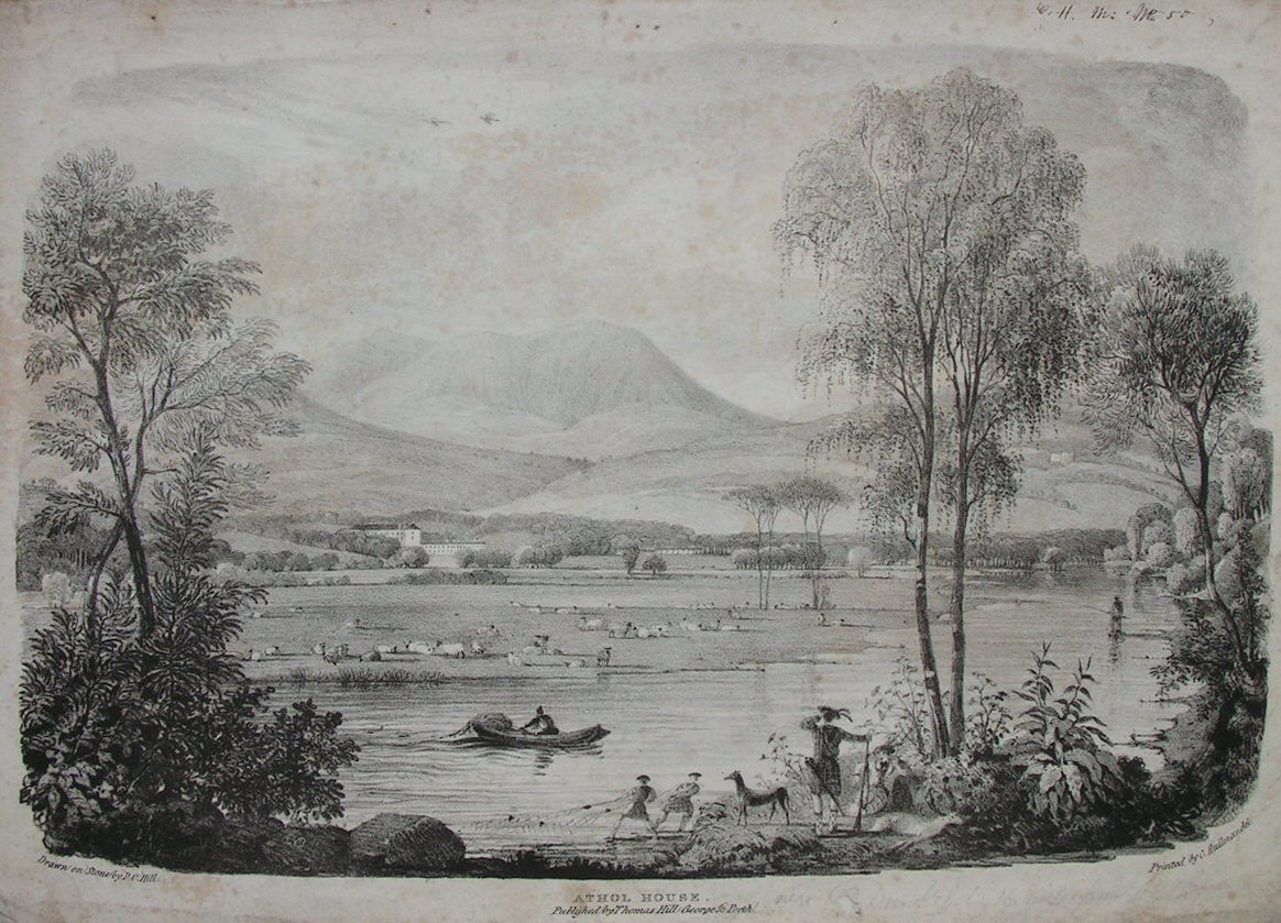 Lithograph - Atholl House